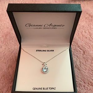 Gianni Argento blue topaz